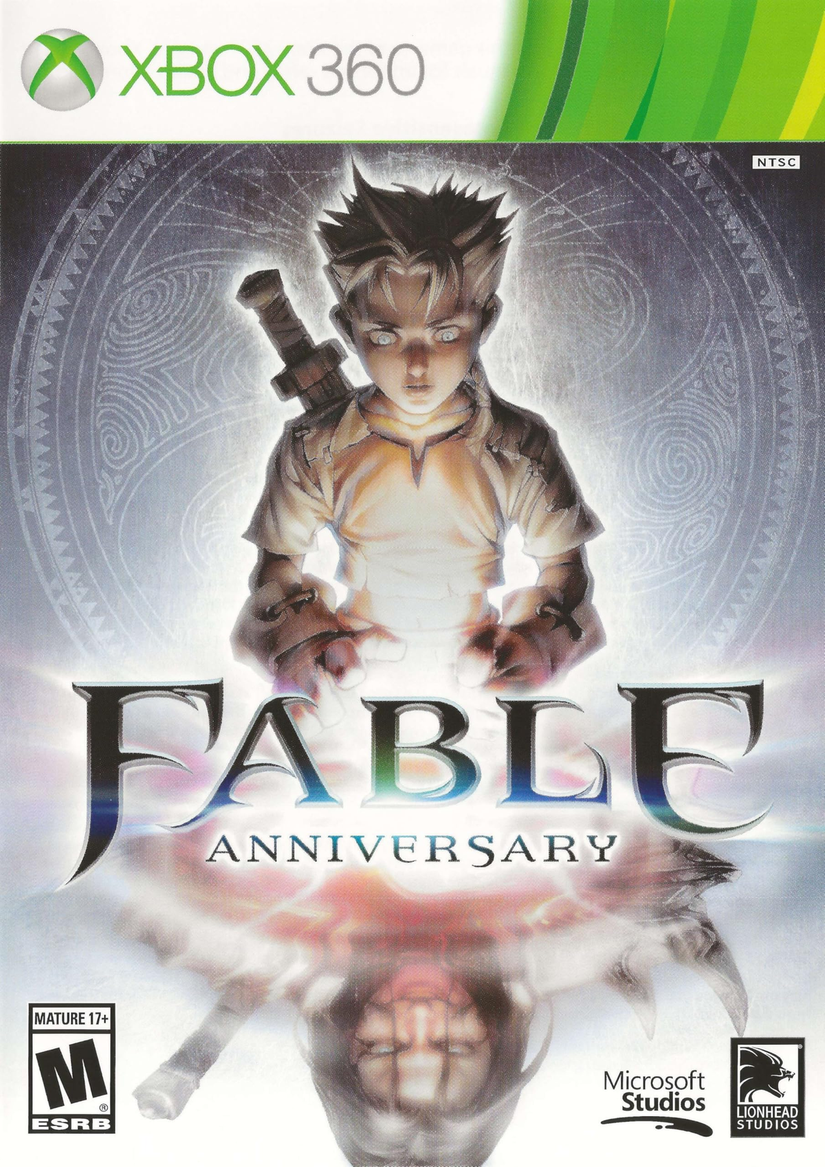 Complete Fable Anniversary Xbox 360 front cover identifying the physical console edition