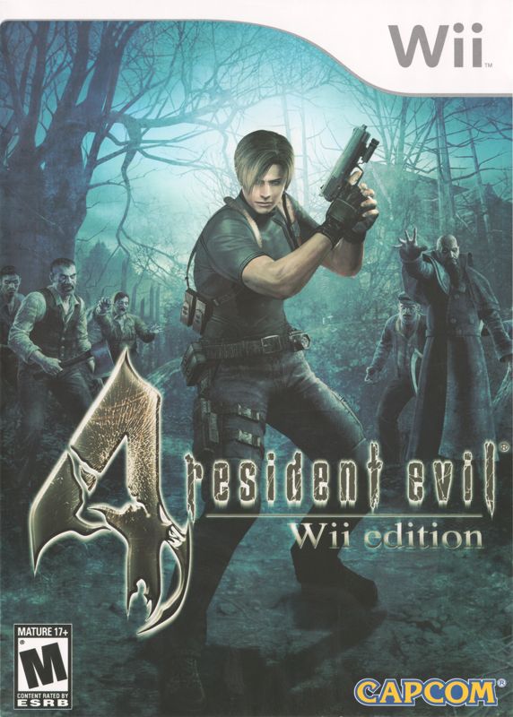 Resident Evil 4 Wii front cover