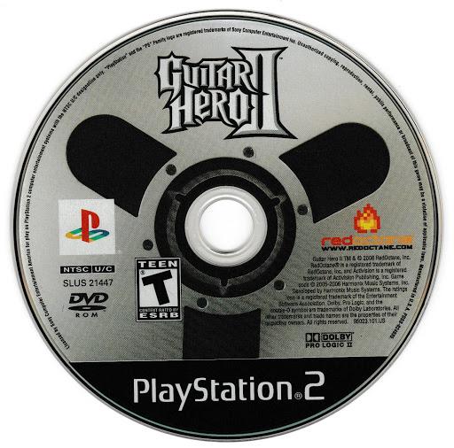Guitar Hero II | PlayStation 2 | North America | physical media scan: Game Disc | PriceCharting
