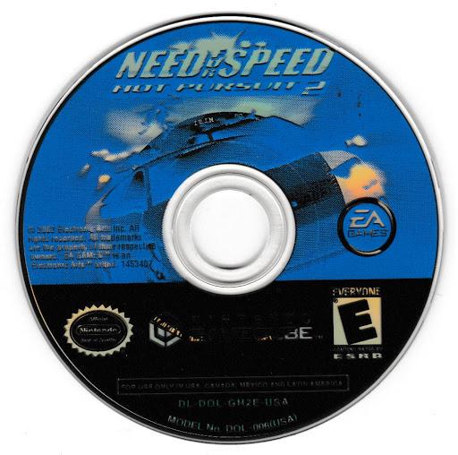 Need for Speed: Hot Pursuit 2 | GameCube | North America | physical media scan: Game Disc | PriceCharting