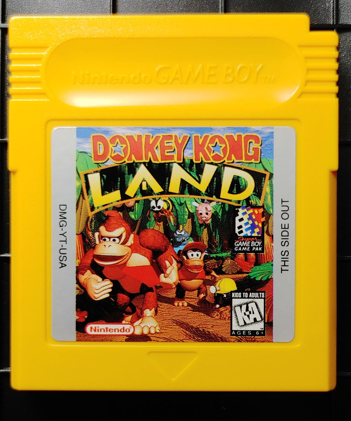 Donkey Kong Land | Game Boy | North America | physical media scan: Cartridge | PriceCharting