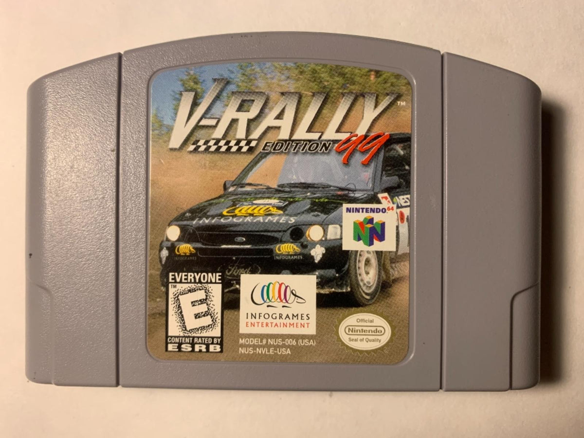 V-Rally Edition 99 | Nintendo 64 | North America | physical media scan: Cartridge | PriceCharting