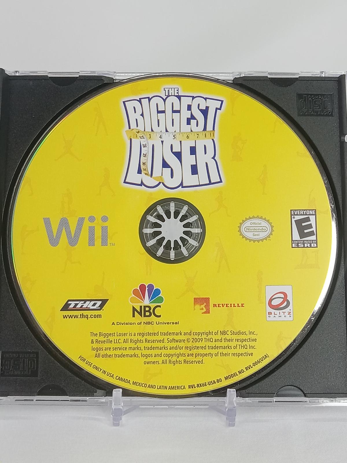 The Biggest Loser | Wii | North America | physical media scan: Disc | PriceCharting