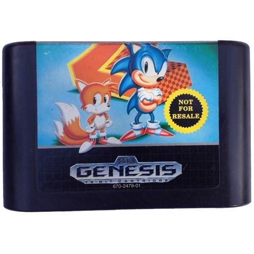 Sonic the Hedgehog 2 | Genesis | North America | physical media scan: Cartridge | PriceCharting