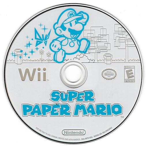 Super Paper Mario | Wii | North America | physical media scan: Game Disc | PriceCharting