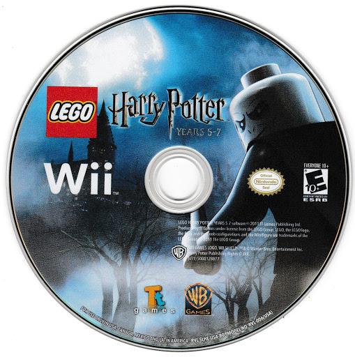 LEGO Harry Potter: Years 5-7 | Wii | North America | physical media scan: Game Disc | PriceCharting