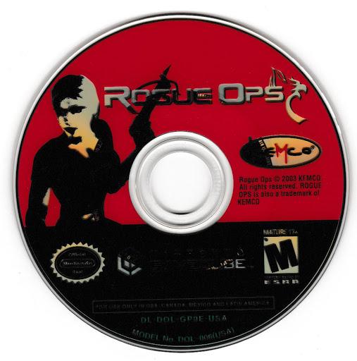 Rogue Ops | GameCube | North America | physical media scan: Game Disc | PriceCharting