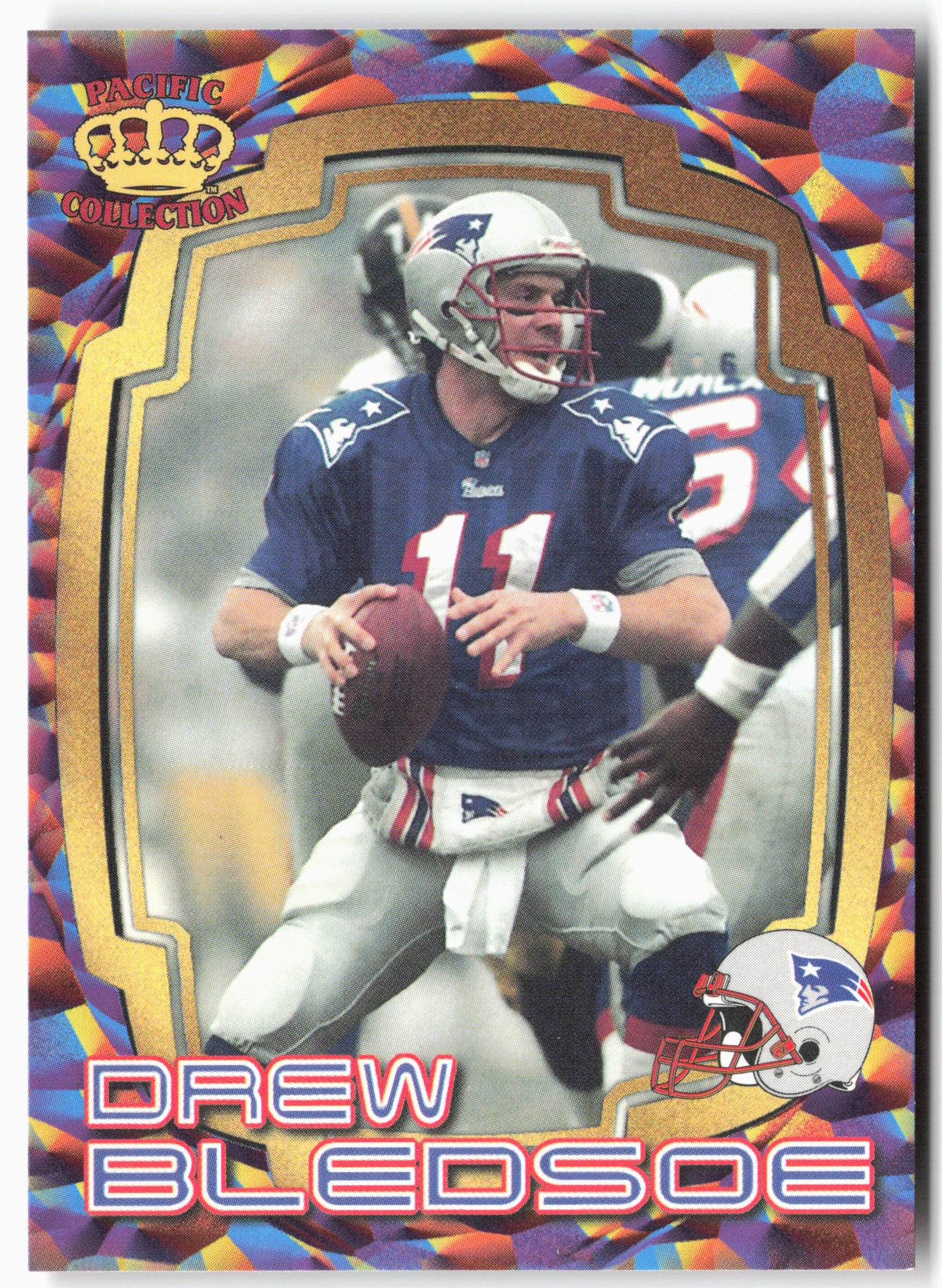 1997 Pacific Dynagon Prism #20 Drew Bledsoe Best Kept Secrets