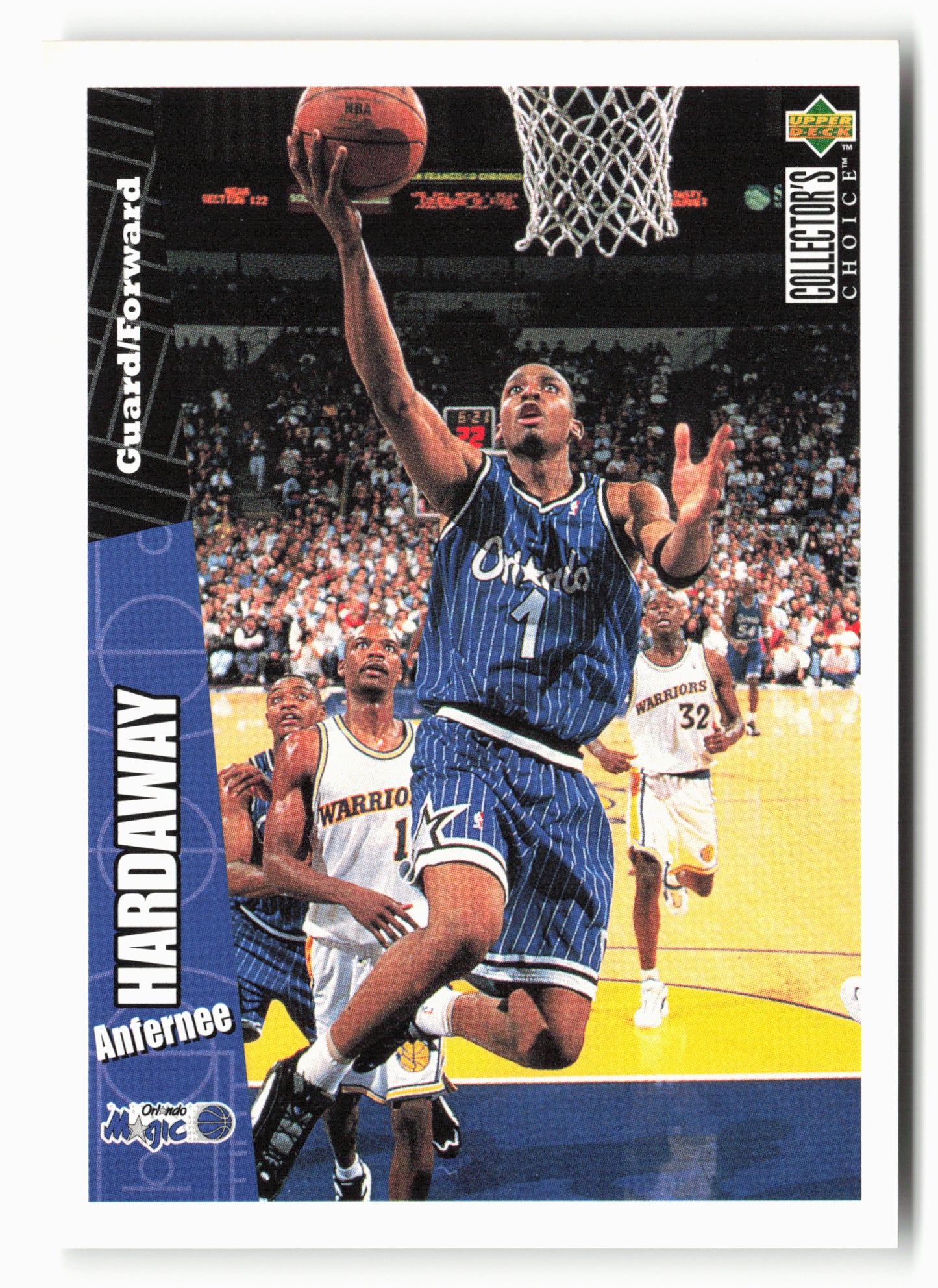 1996-97 Collector's Choice Orlando Magic #OR4 Anfernee Hardaway