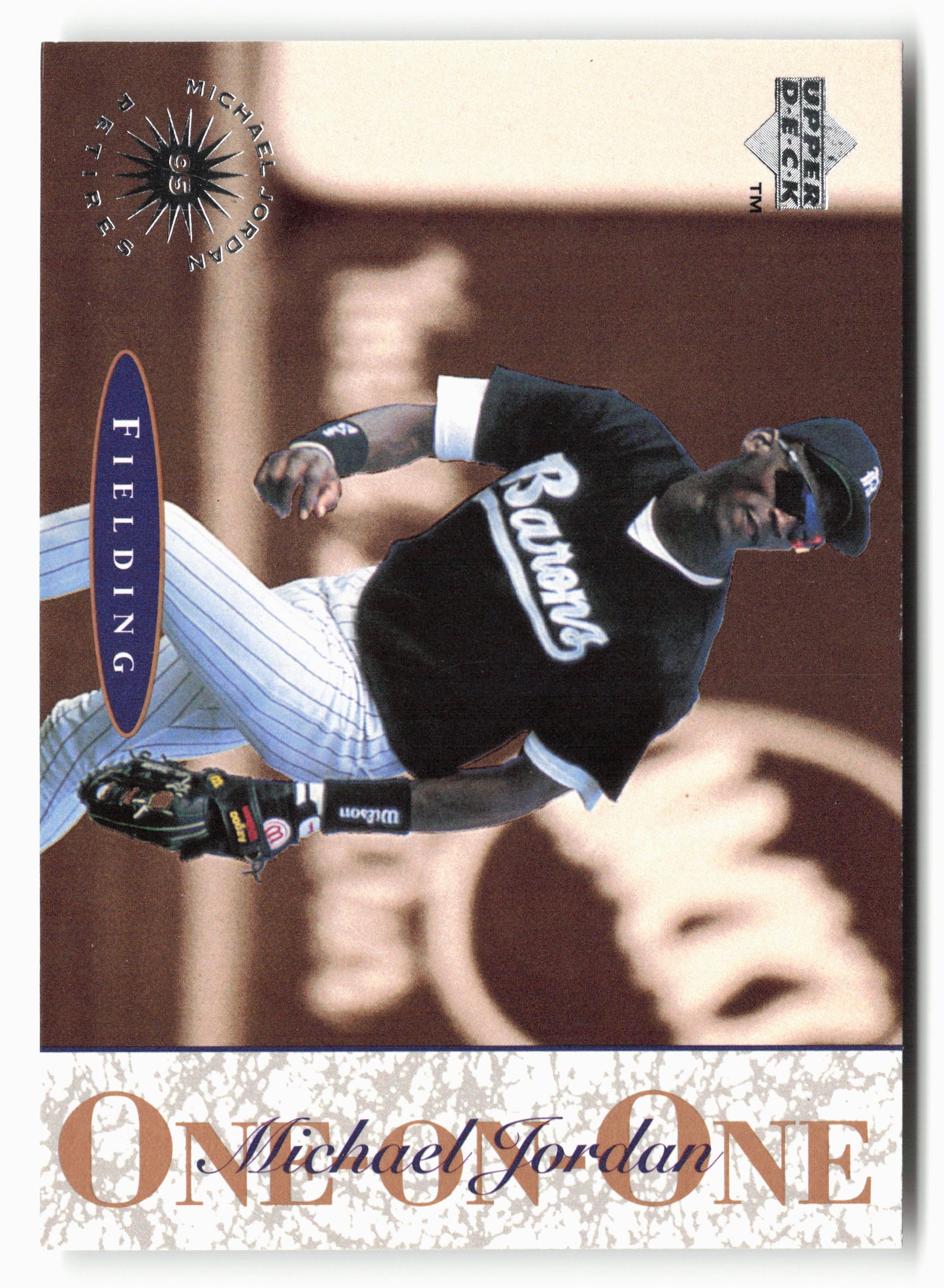 1995 Upper Deck Minor League #2 Michael Jordan Michael Jordan One On One