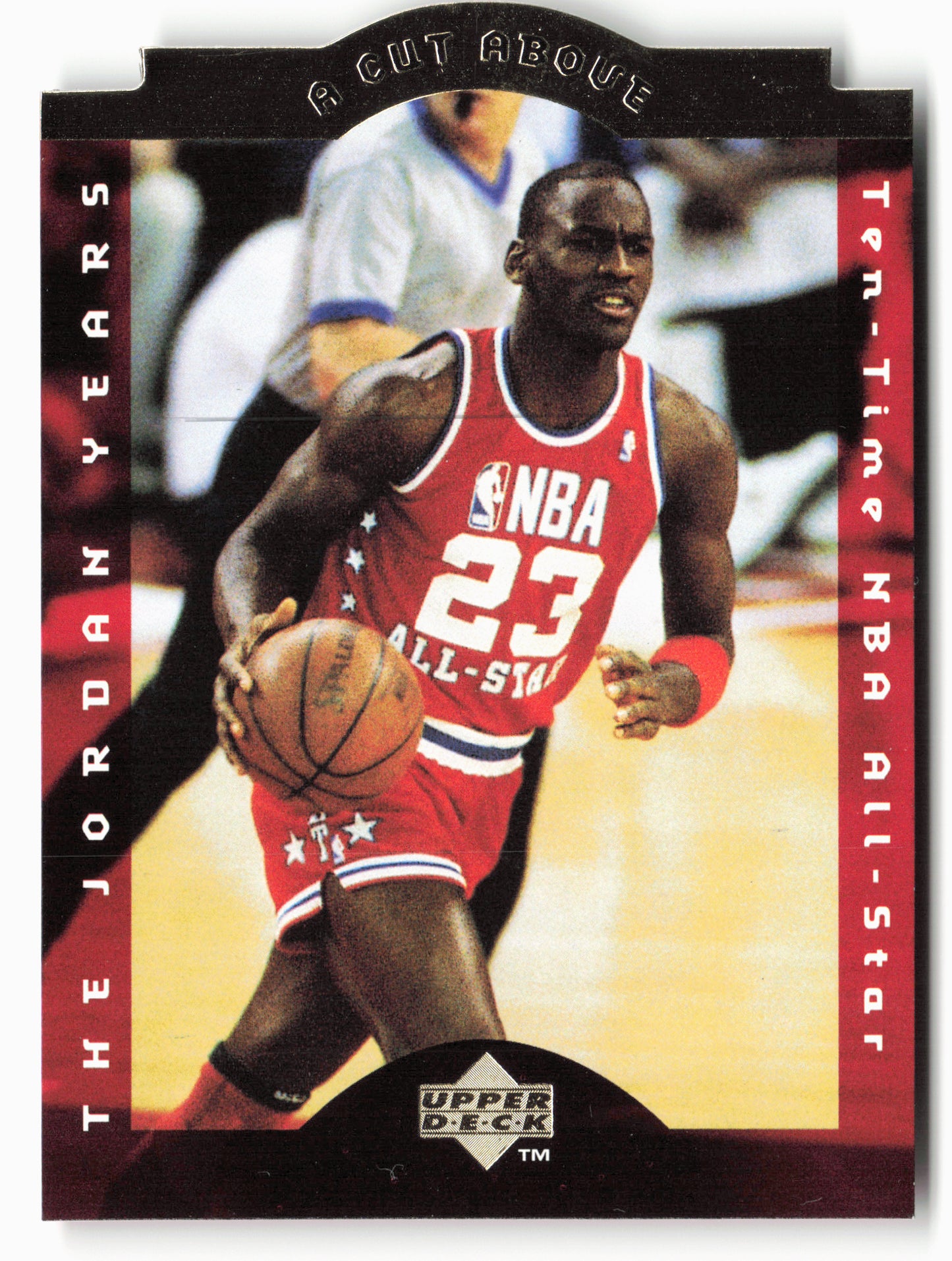 1996-97 Collector's Choice #CA5 Michael Jordan A Cut Above: The Jordan Years