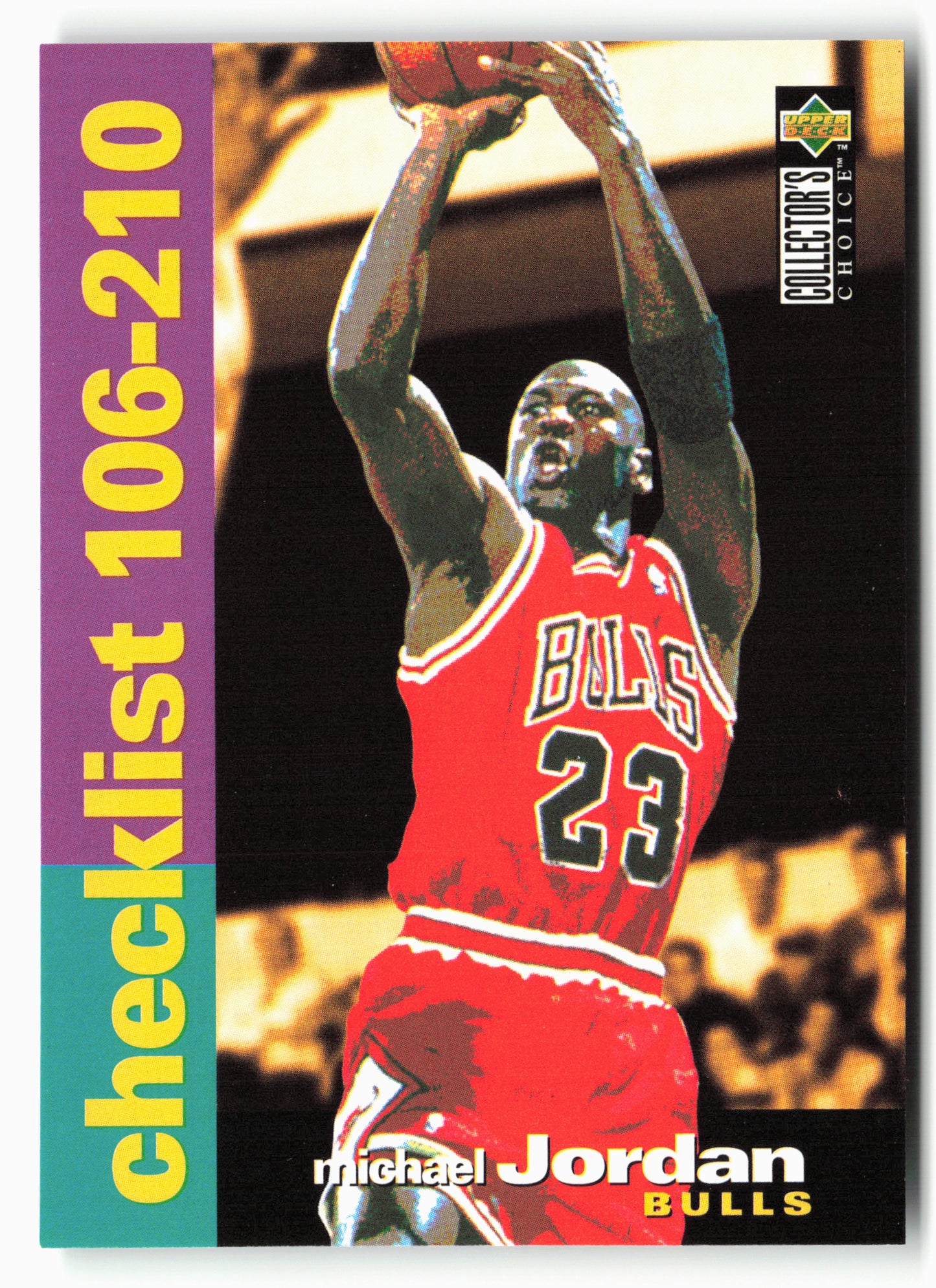 1995-96 Collector's Choice #210 Michael Jordan