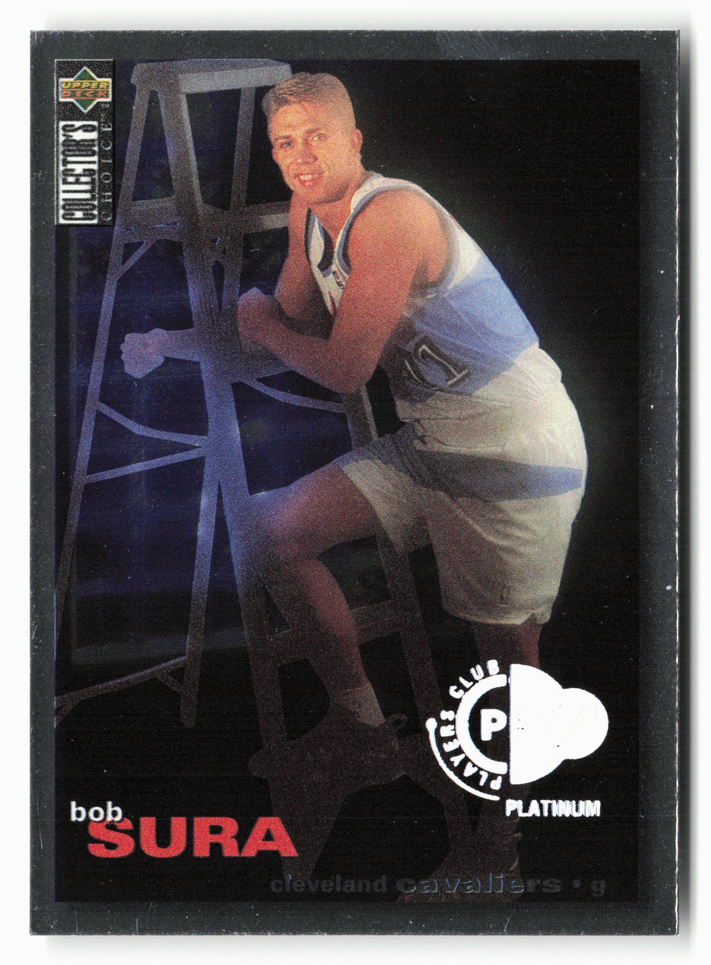 1995-96 Collector's Choice #288 Bob Sura Platinum Player's Club