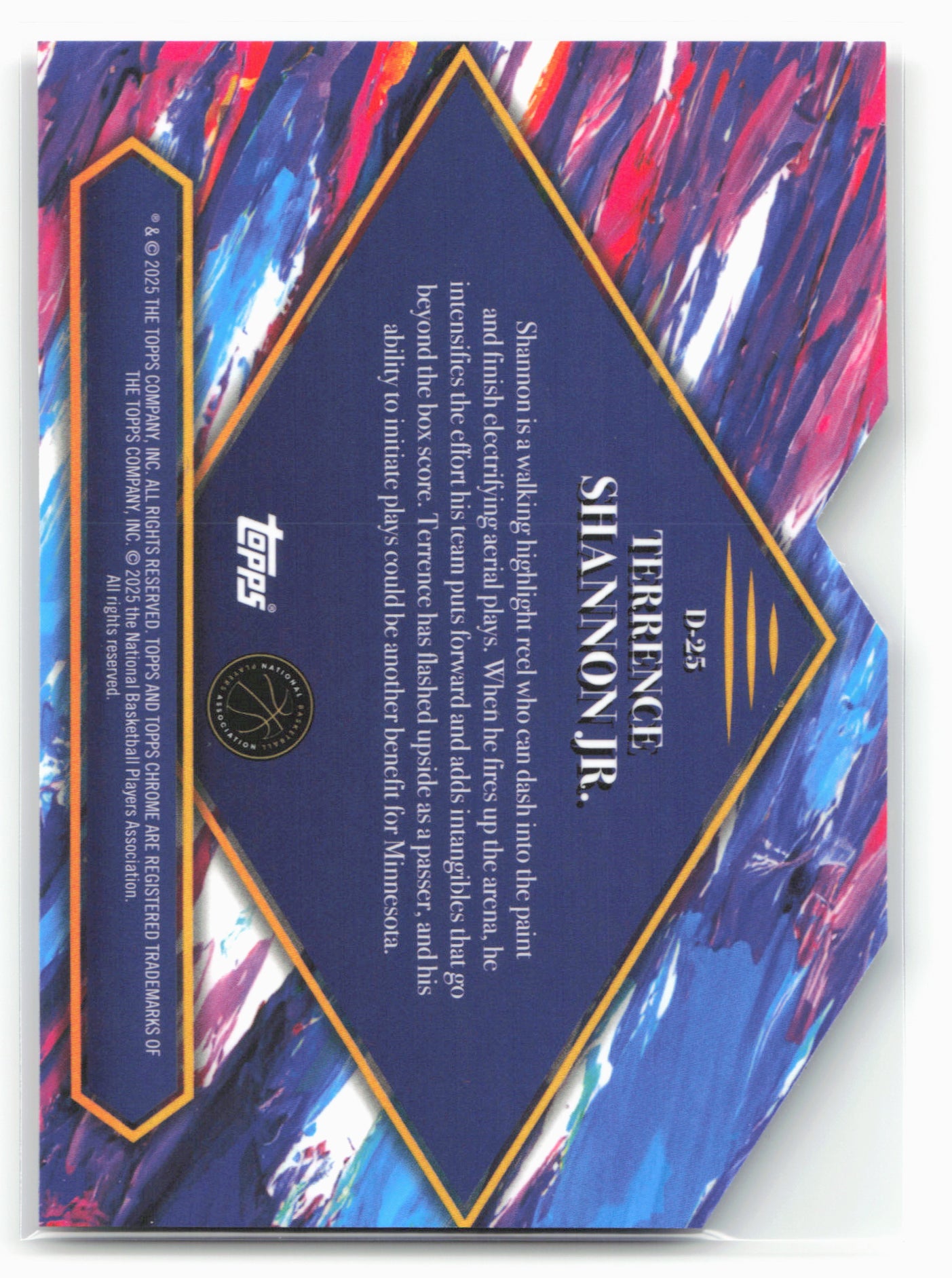 2024-25 Finest #D-25 Terrence Shannon Jr. Debut 19772