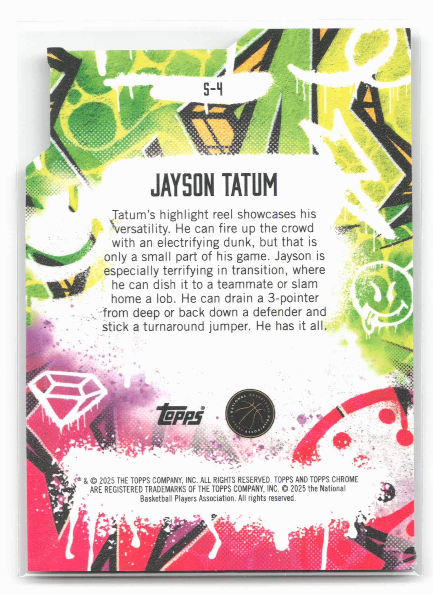 2024-25 Finest #S-4 Jayson Tatum Showstoppers Blue X-Fractor 19910