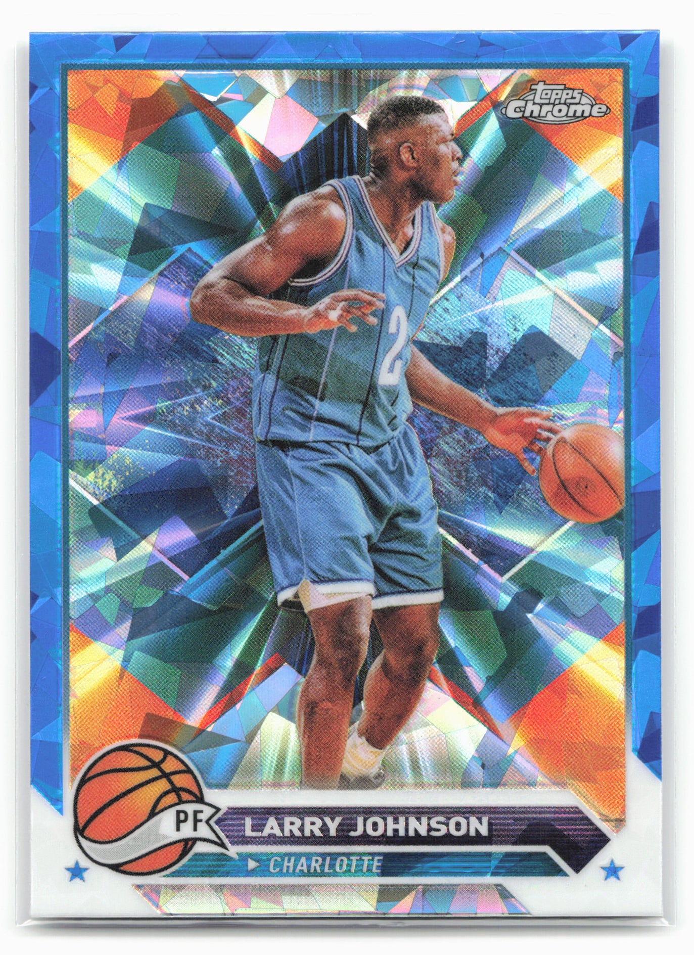 2023-24 Topps Chrome Sapphire Edition #32 Larry Johnson
