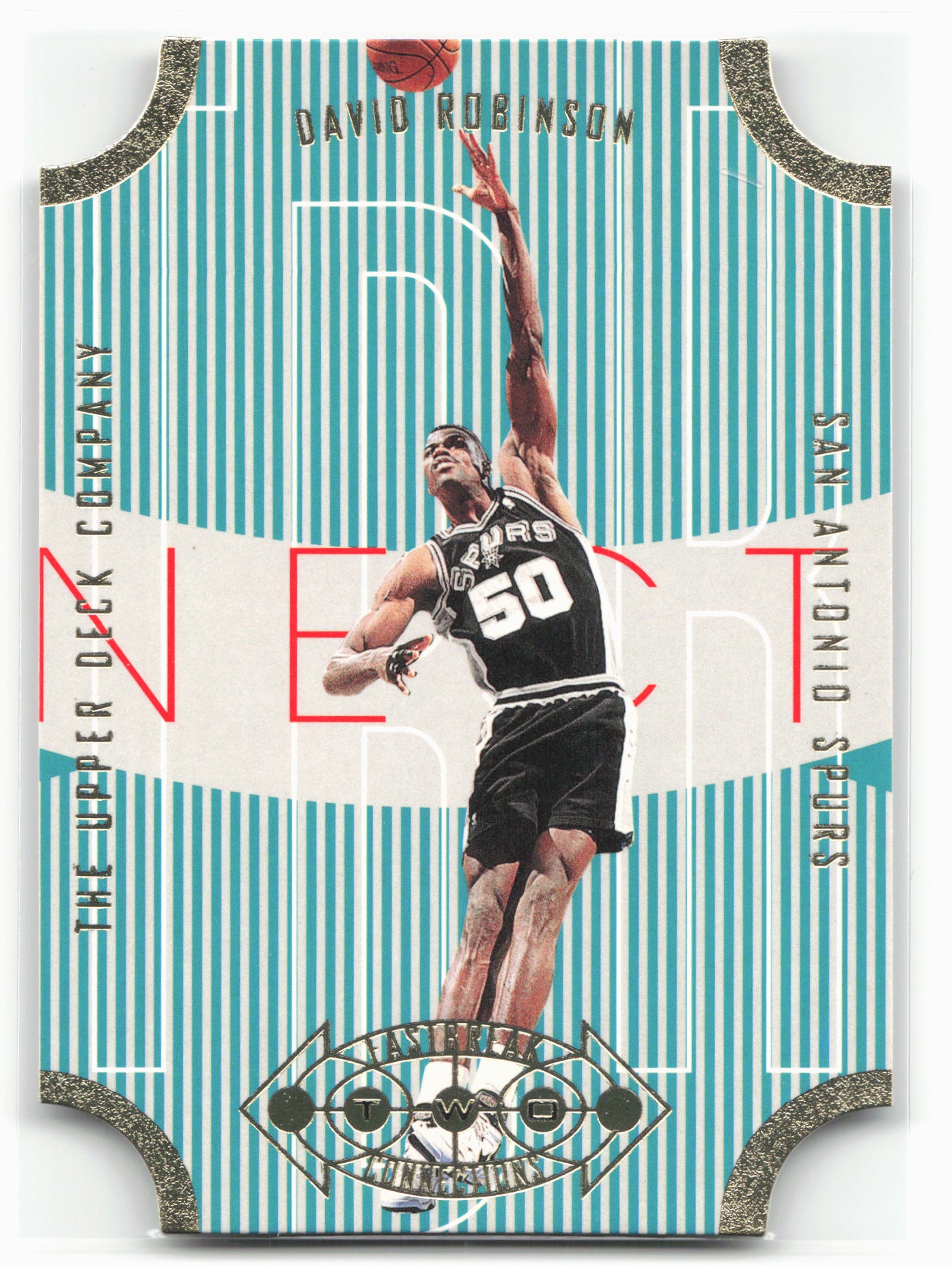 1996-97 Upper Deck #FB17 David Robinson Fast Break Connections