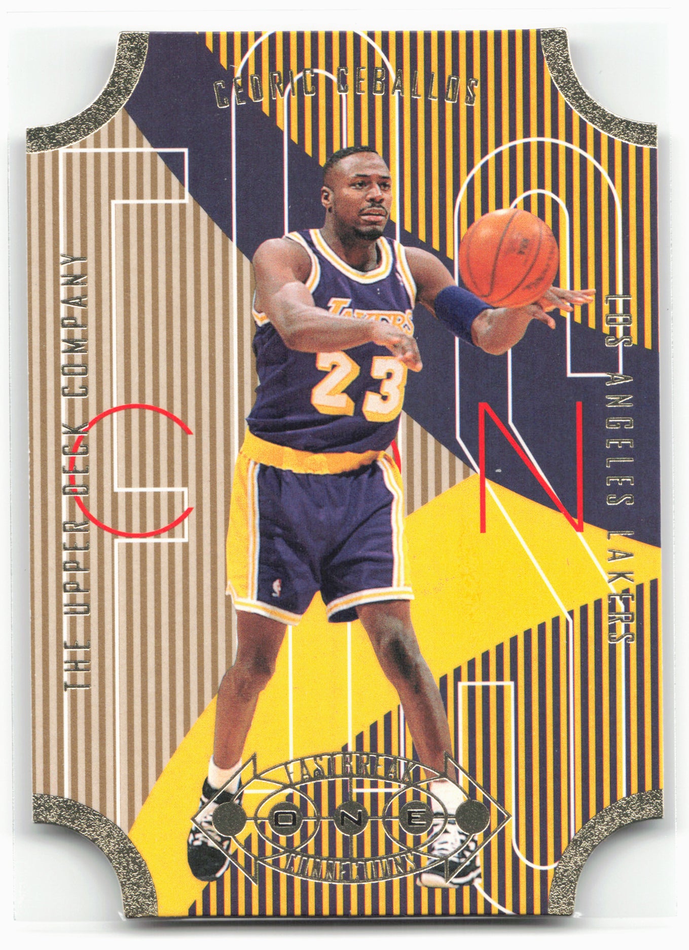 1996-97 Upper Deck #FB7 Cedric Ceballos Fast Break Connections