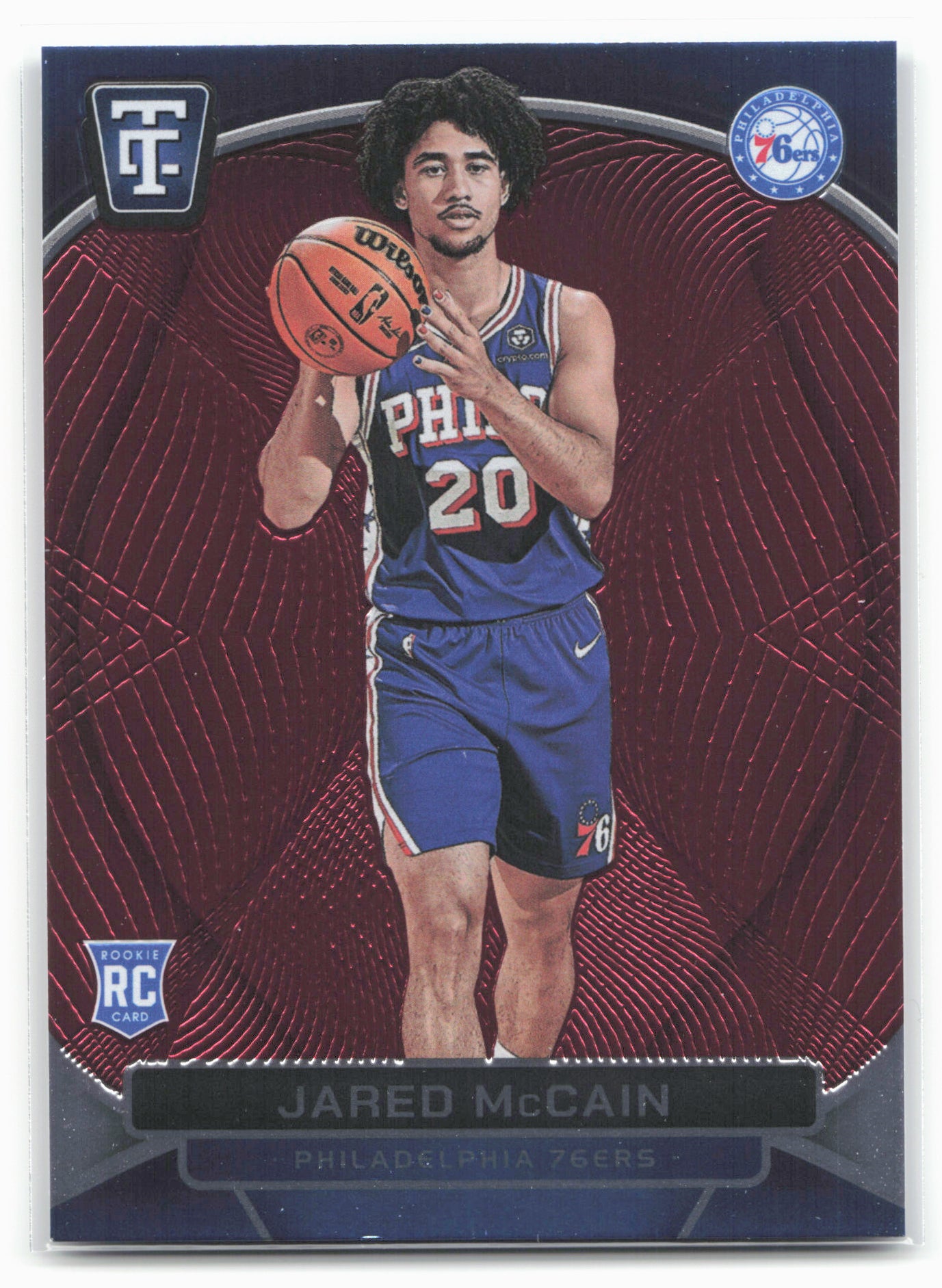 2024-25 Panini Totally Certified #140 Jared McCain Mirror Maroon 23229 –  ZypherTrading