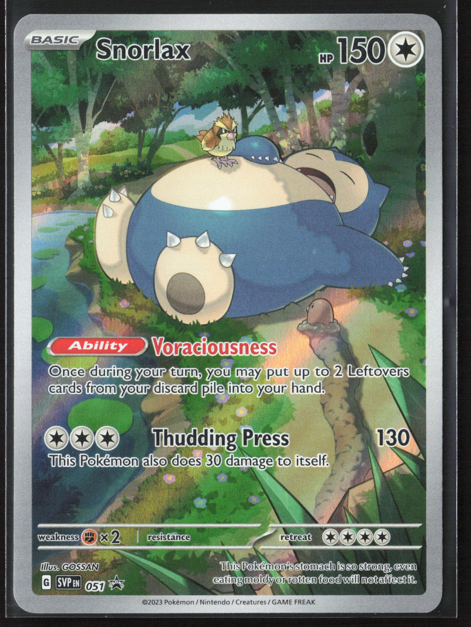 SV: Scarlet & Violet Promo Cards #051 Snorlax Holo 23279 – ZypherTrading
