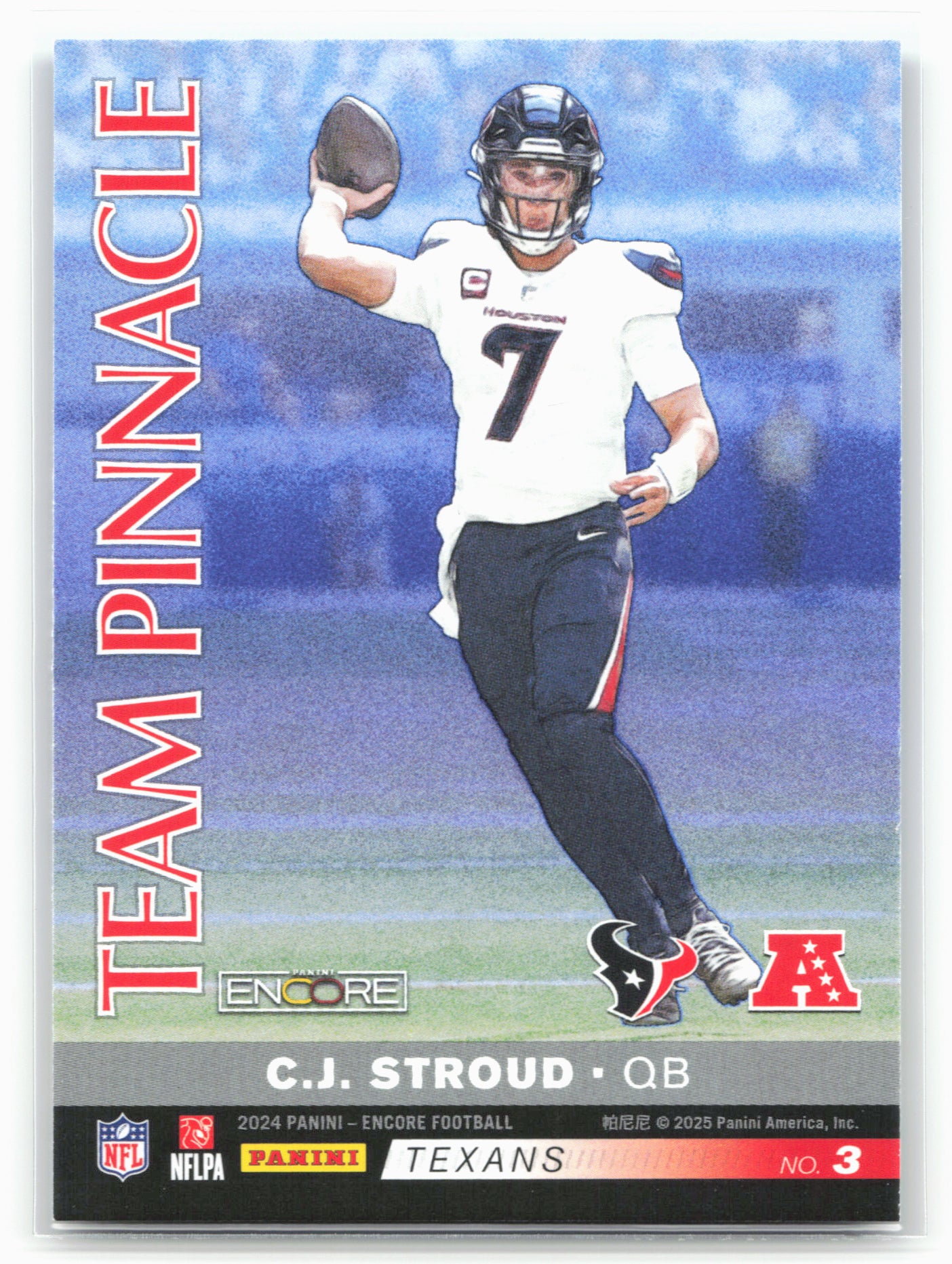 2024 Panini Encore #3 Jordan Love / C.J. Stroud Team Pinnacle 26529