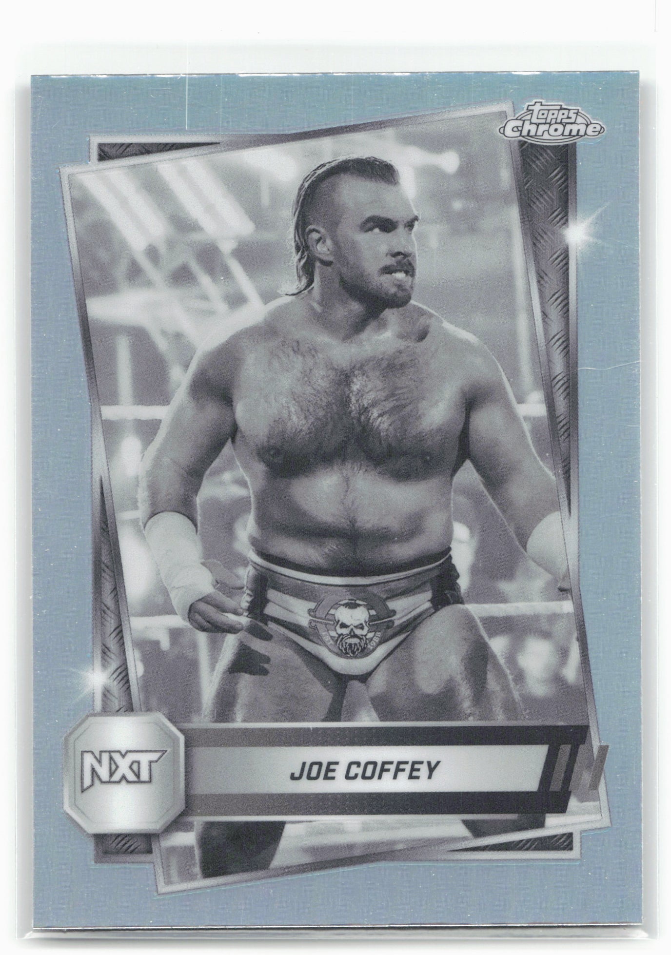 2025 Topps Chrome WWE #70 Joe Coffey Sepia Refractor 28841