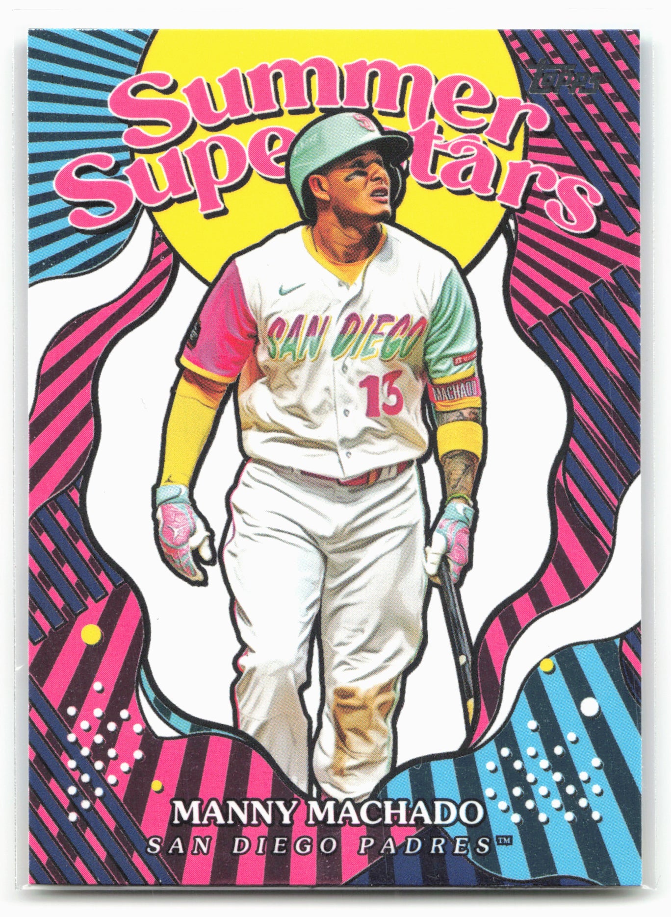 2025 Topps #SS-46 Manny Machado Summer Superstars – ZypherTrading