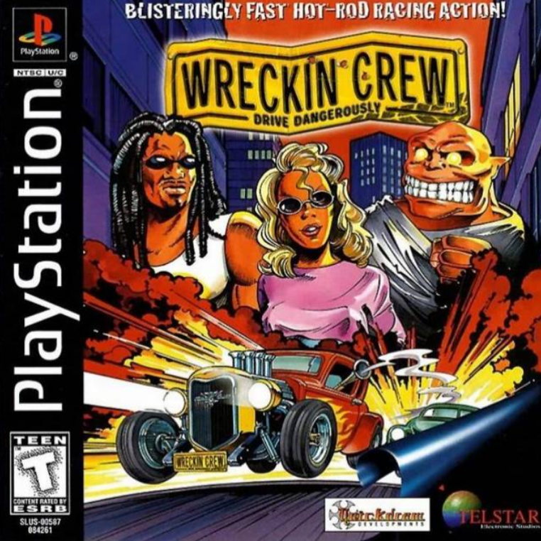 Wreckin Crew: Drive Dangerously | PlayStation 1 | PS1