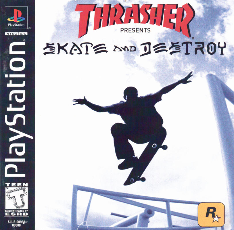 Thrasher Presents: Skate and Destroy | PlayStation 1 | PS1