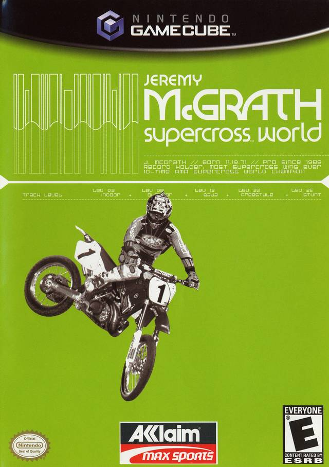 Jeremy McGrath Supercross World | Nintendo GameCube