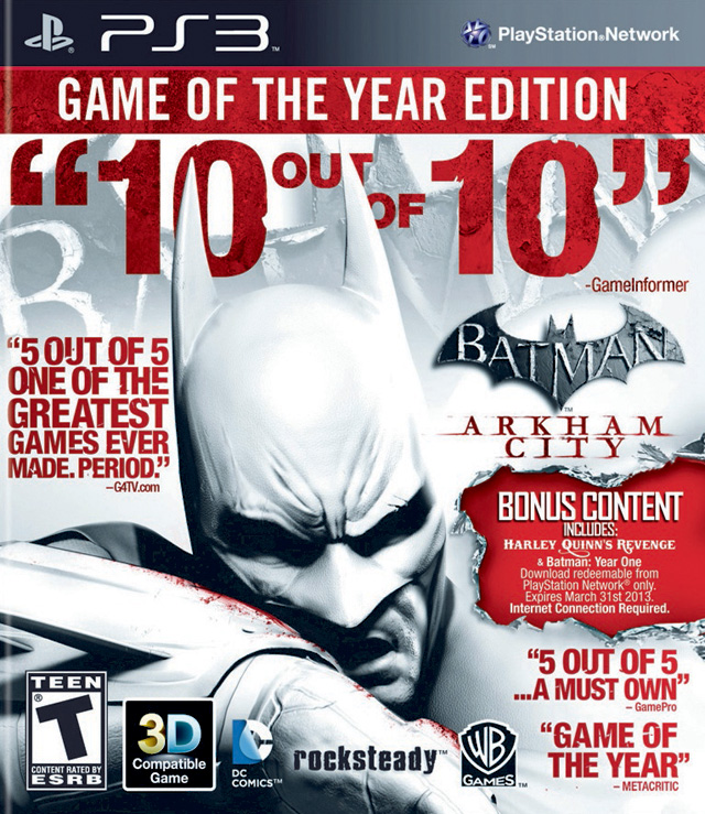 Batman: Arkham City - Game of the Year Edition | Sony PlayStation 3 | PS3