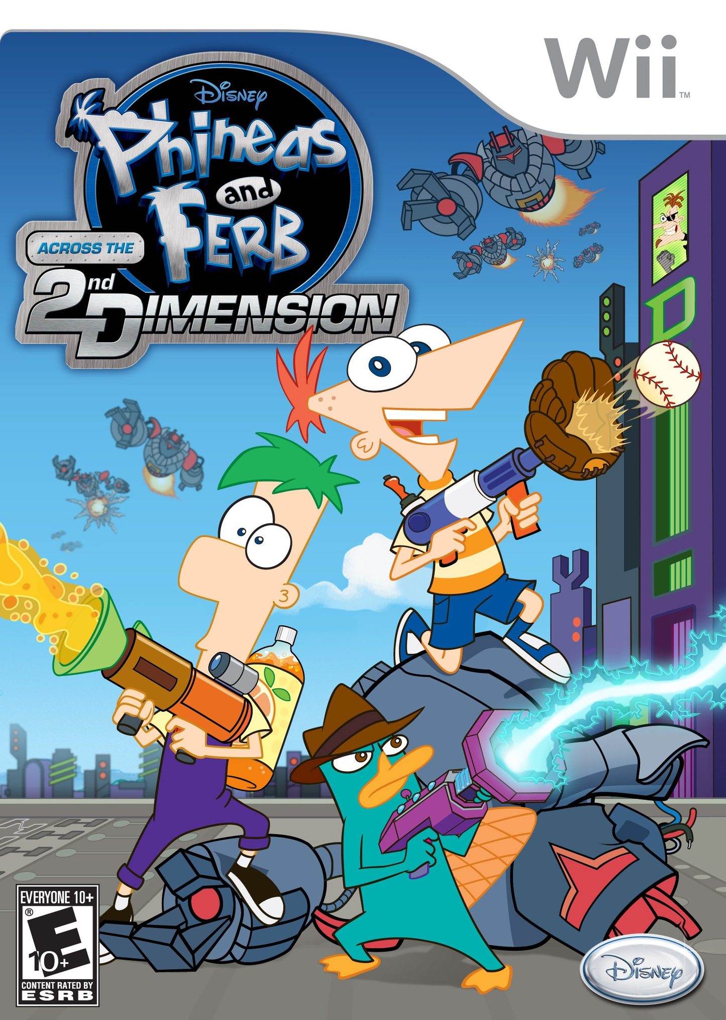 Phineas and Ferb: Across the 2nd Dimension | Nintendo Wii