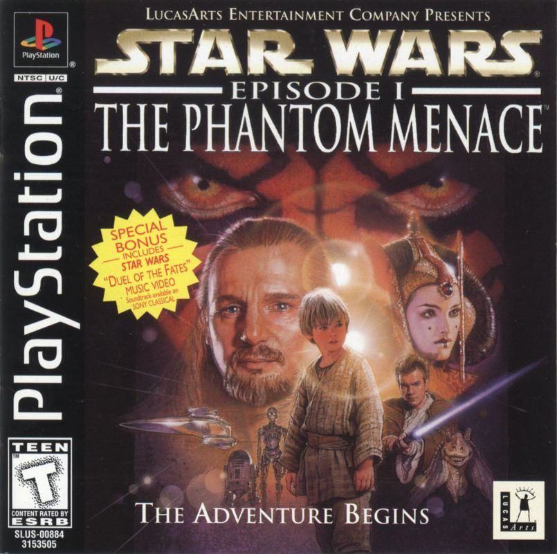 Star Wars: Episode I - The Phantom Menace | Sony PlayStation 1 | PS1