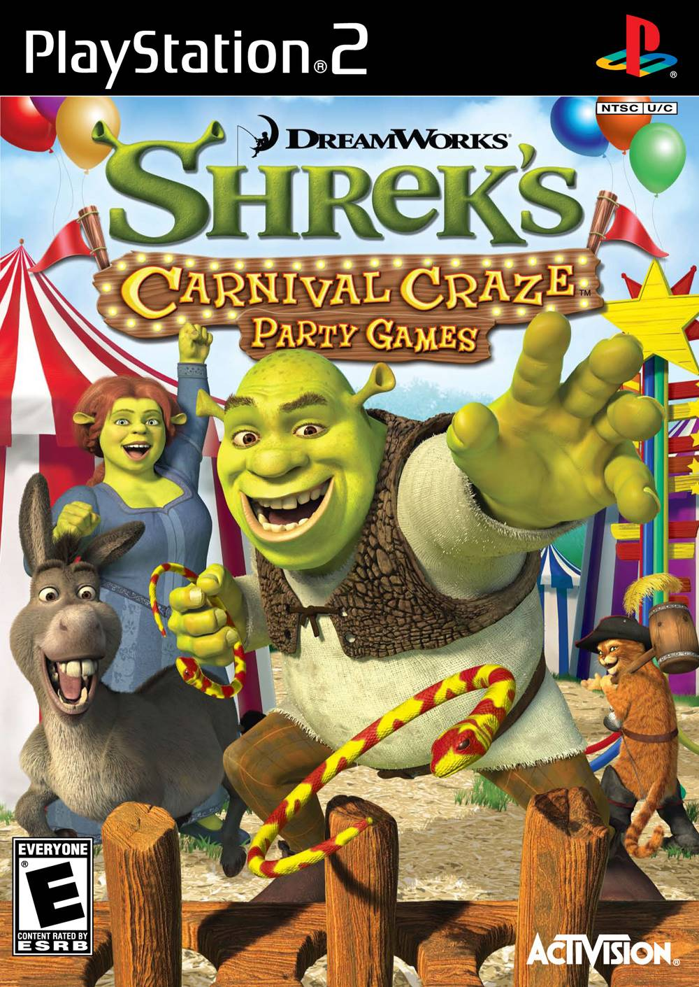 Shrek's Carnival Craze Party Games | Sony PlayStation 2 | PS2