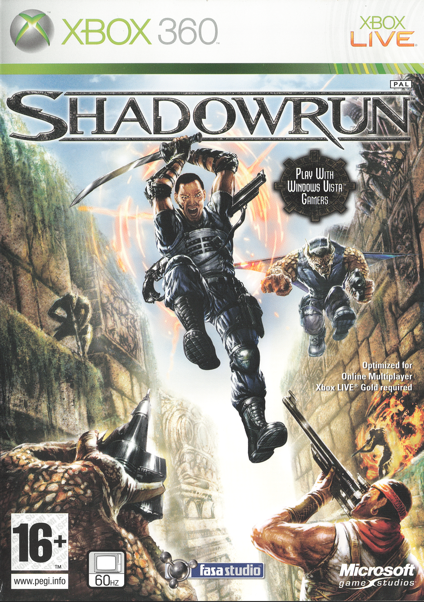 Shadowrun | Xbox 360 | PAL Version