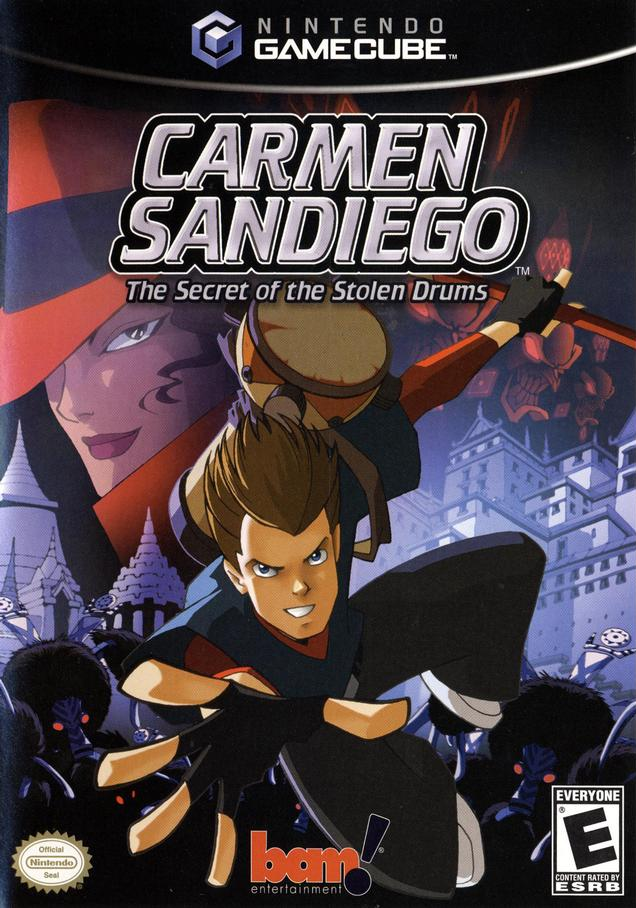 Carmen Sandiego: The Secret of the Stolen Drums | Nintendo GameCube