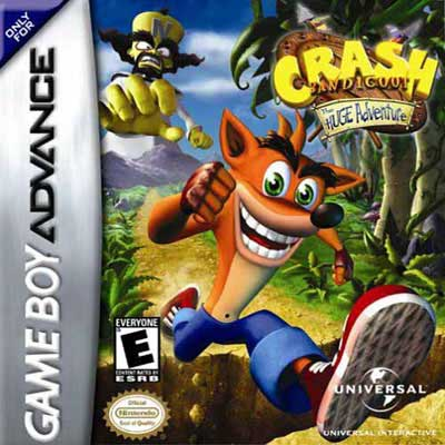 Crash Bandicoot: The Huge Adventure | Nintendo Game Boy Advance