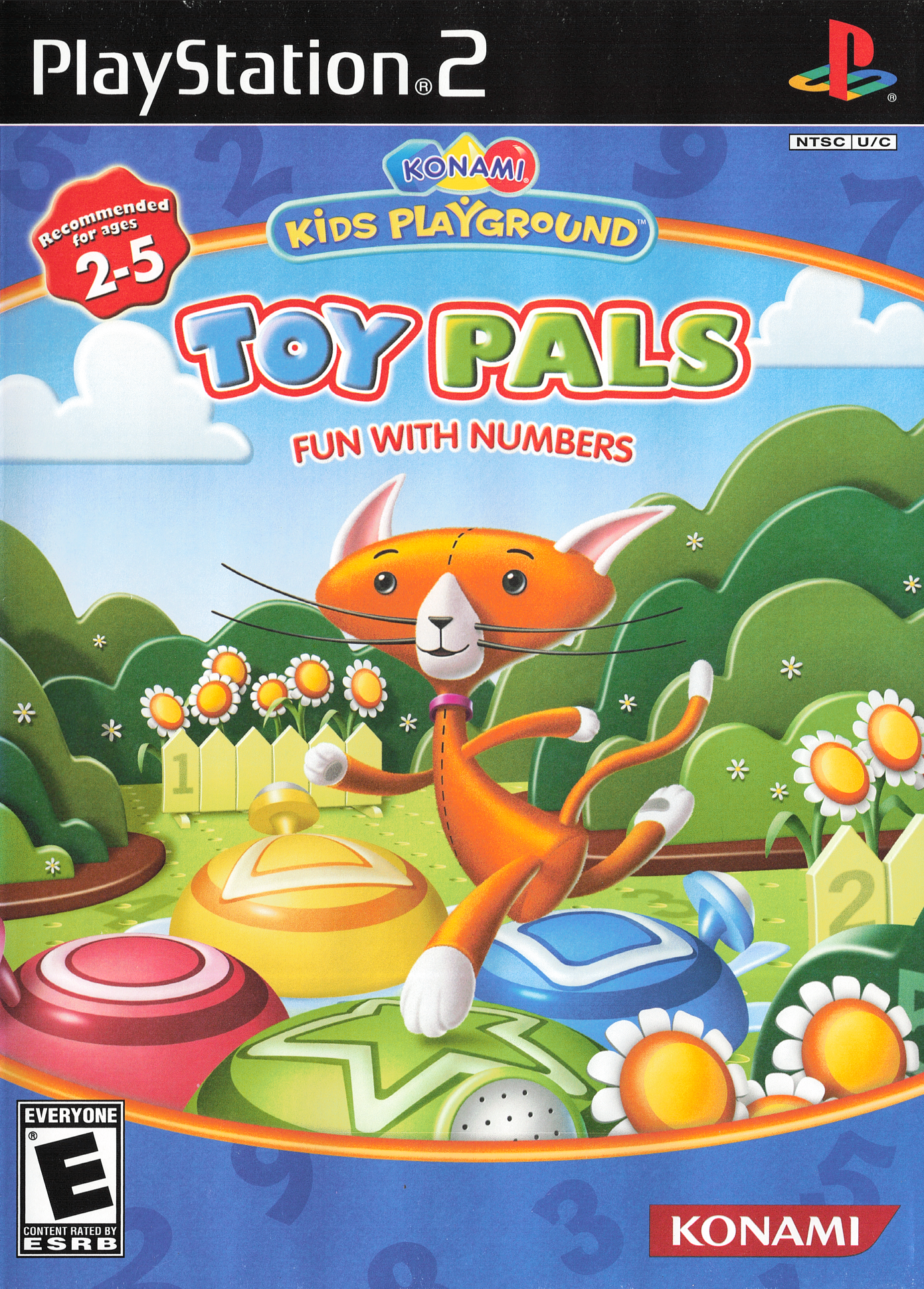Konami Kids Playground: Toy Pals - Fun with Numbers | Sony PlayStation 2 | PS2