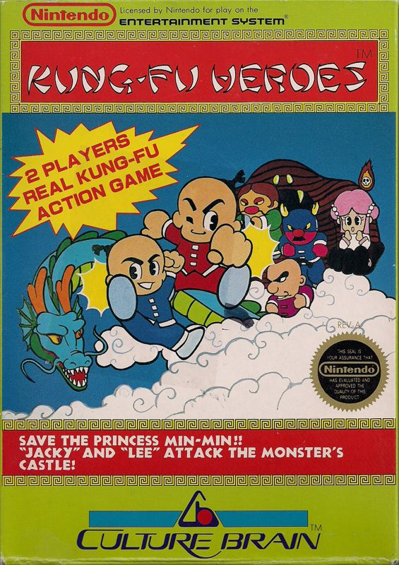 Kung-Fu Heroes | NES | Nintendo Entertainment System