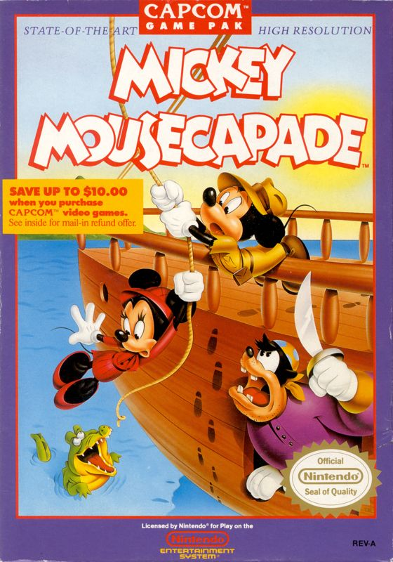 Mickey Mousecapade | NES | Nintendo Entertainment System