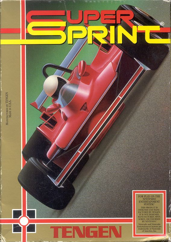 Super Sprint | NES | Nintendo Entertainment System