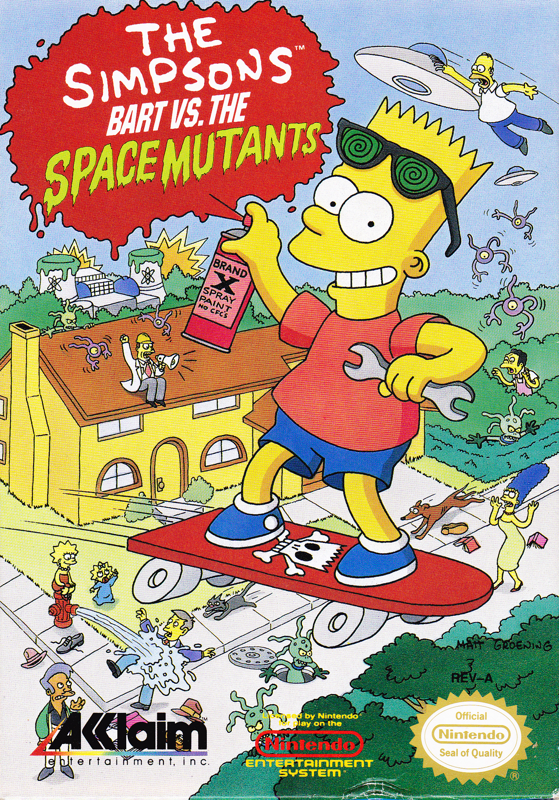 The Simpsons: Bart vs. the Space Mutants | NES | Nintendo Entertainment System