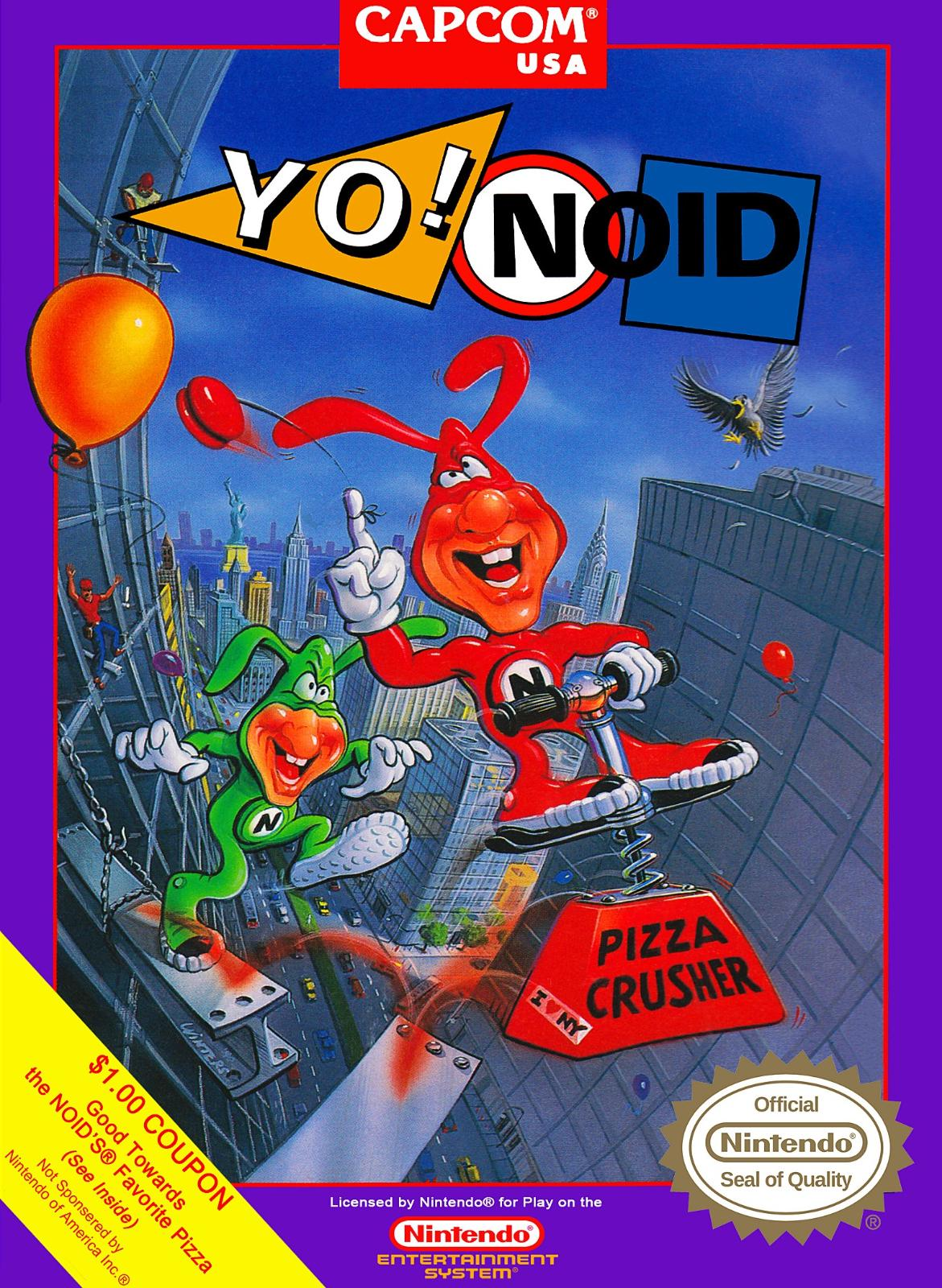 Yo! Noid | NES | Nintendo Entertainment System