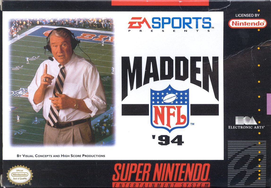Madden NFL '94 | SNES | Super Nintendo Entertainment System