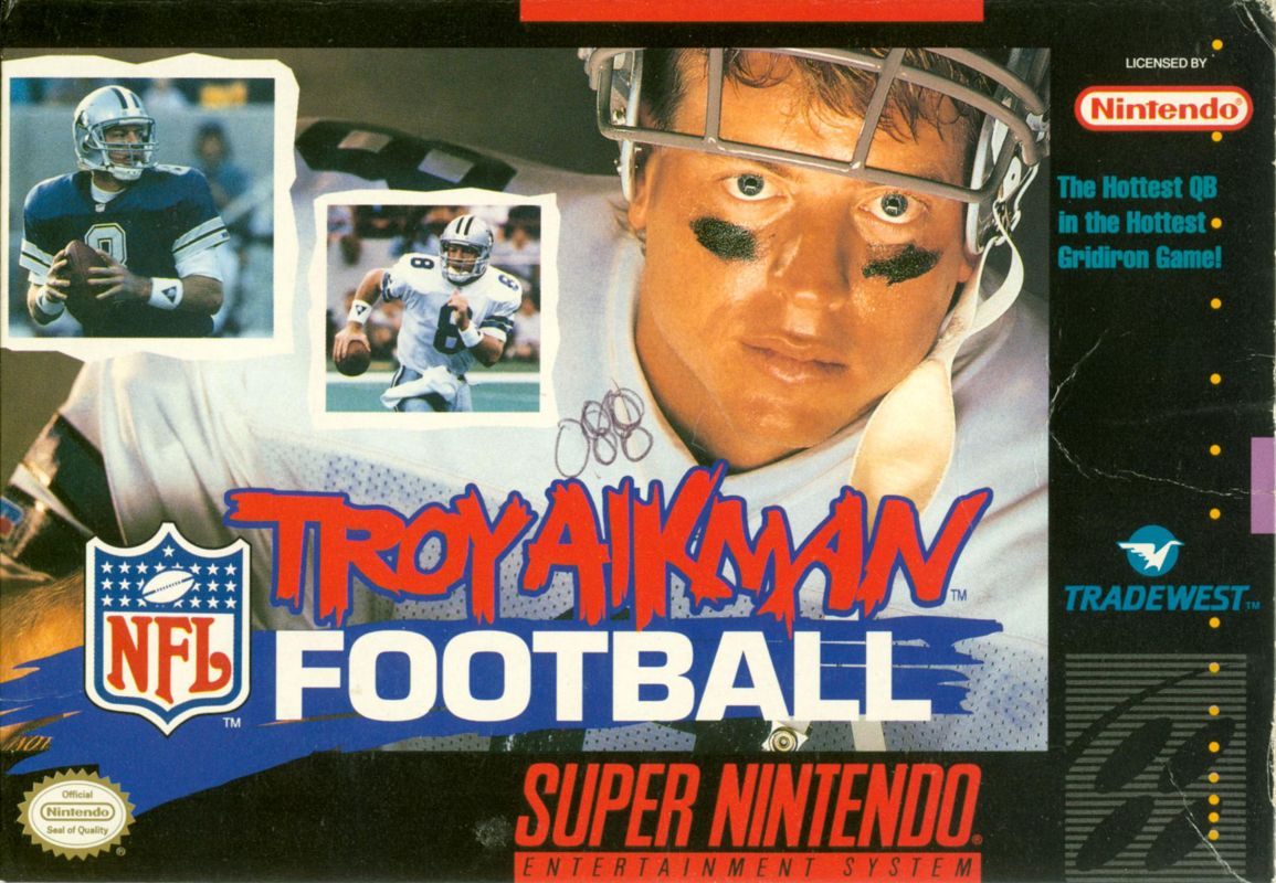 Troy Aikman NFL Football | SNES | Super Nintendo Entertainment System