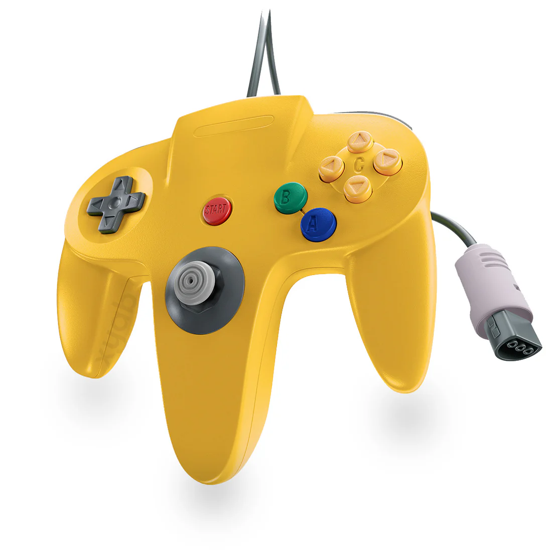Yellow Nintendo 64 Controller - XYAB Proto64