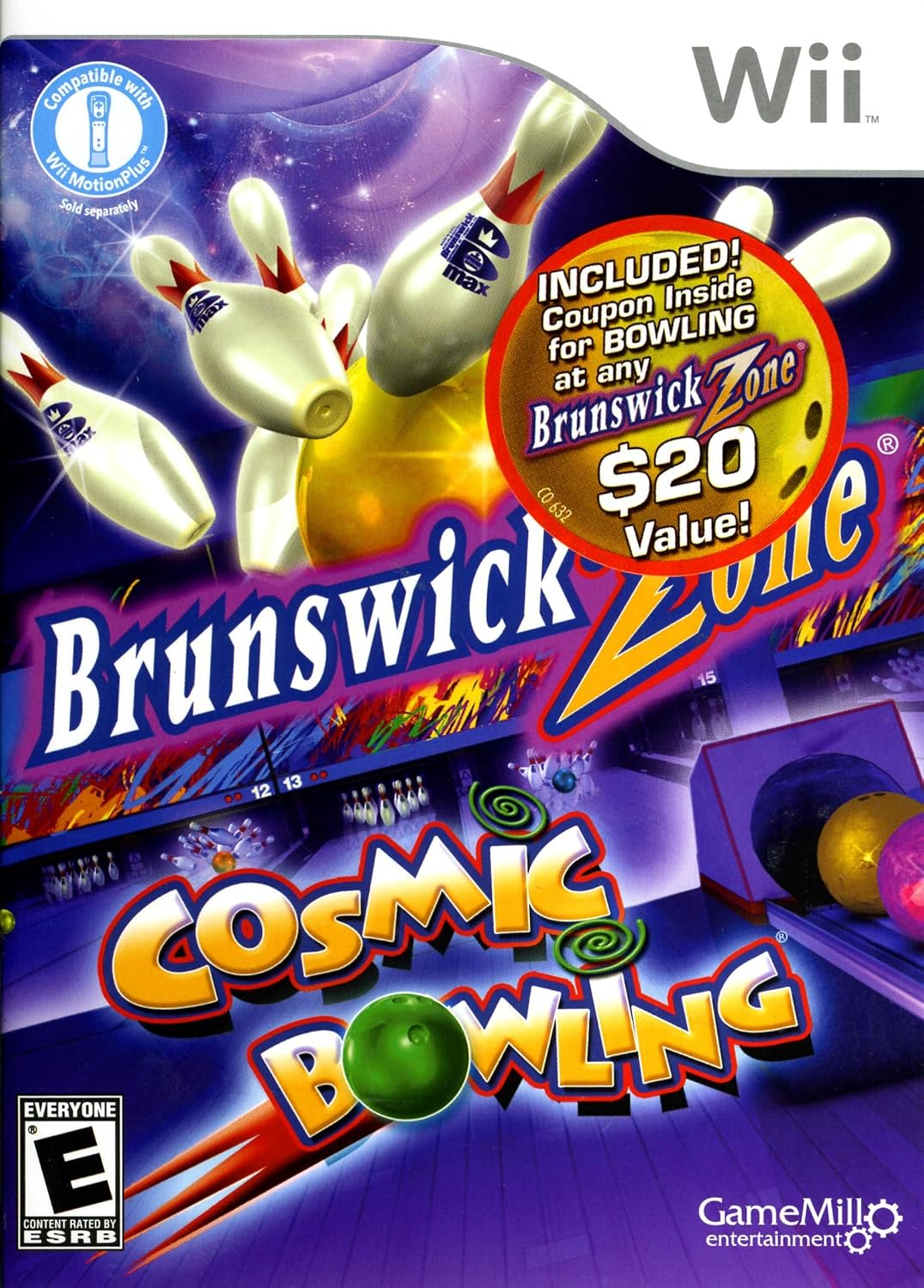 Brunswick Zone Cosmic Bowling | Nintendo Wii