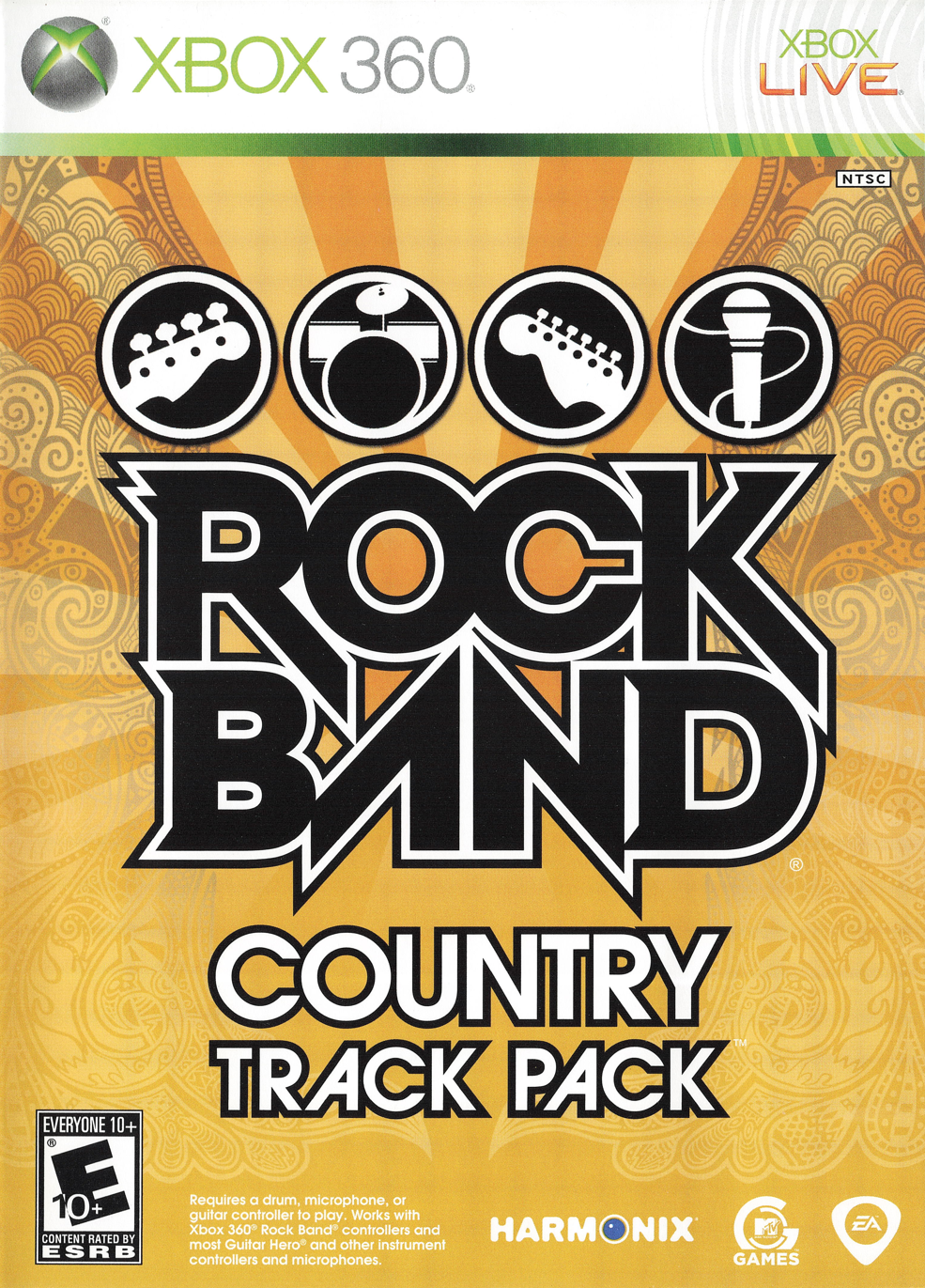 Rock Band: Country Track Pack | Xbox 360
