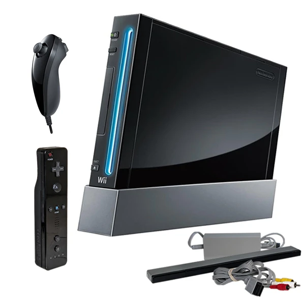 Nintendo Wii Console | Black | GameCube Compatible