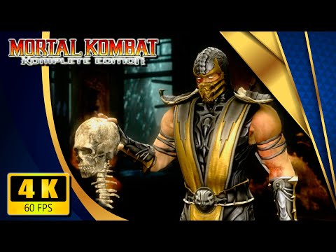 Mortal Kombat: Komplete Edition | Xbox 360 | story mode gameplay | source title and Xbox 360 edition checked